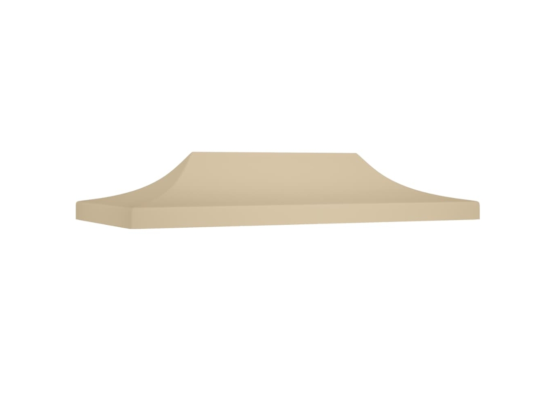 Techo De Carpa Para Celebraciones Beige 6x3 M 270 G/m²