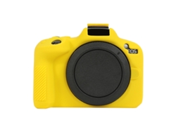 Funda protectora de silicona suave para Canon EOS R50, color amarillo, XIAOMOYU
