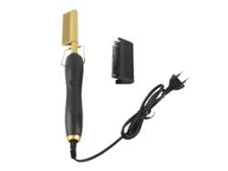 Pechuga Eléctrica Multifuncional Para Alisar Y Rizar El Cabello Plancha Rizo Cepillo Caliente