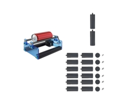 Eje giratorio láser, rotación de 360 grados, anchos ajustables, kit de extensión del eje Y