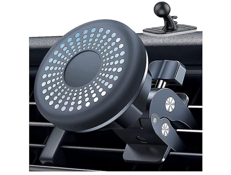 Soporte magnético para rejilla de ventilación de coche 2 en 1 Compatible con funda Magsafe Iphone 13 12 Pro Max Mini 360 ajustable equipado con BIS...