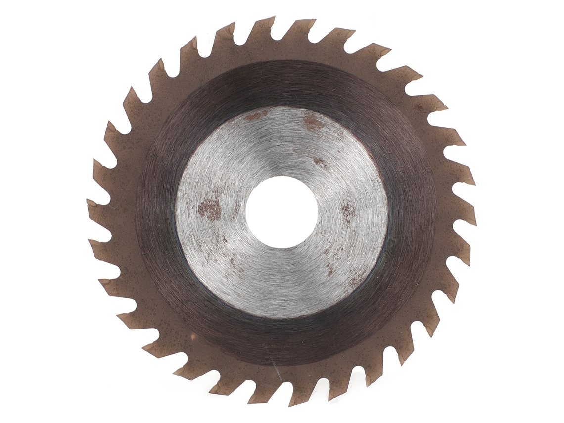 Hoja De Sierra Circular Hss De 105 Mm Y 30 Dientes Para Carpintería, Acero De Alta Velocidad, Recubrimiento De Bronce.