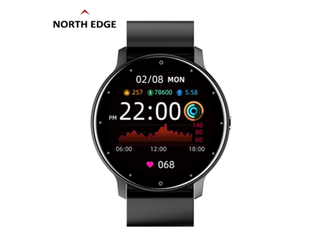 Smartwatch LUGA67 con pantalla táctil completa para deportes y fitness Ip67 a prueba de agua Bluetooth Android Ios