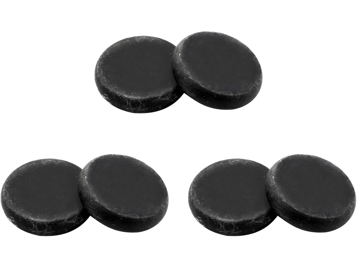 Juego De 6 Piedras De Lava Grandes Para Masaje, De Roca De Basalto Natural Para Spa Caliente.