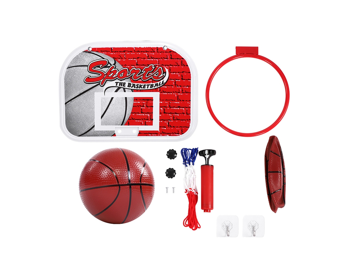 2026-sistema De Baloncesto Mini Para Niños Interior, Kit De Aro Y Tablero Montado En Puerta/pared, Juguete Pequeño