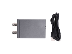 Convertidor De Interfaz Multimedia Hd A Ahd 4k 1080p Con 1 Entrada Y 2 Salidas Para Sistemas Dvr/nvr De Cctv.