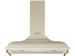 Campana SMEG Cortina KC19POE (830 m3/h - 89.5 cm - Crema)