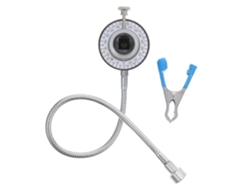 Medidor De Ángulo De Torsión Profesional Con Brazo Flexible Y Clip: Herramienta Portátil Para Mediciones Precisas.