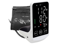Tonómetro de voz portátil con LED para monitorizar la presión arterial en el brazo, para uso doméstico. Monitor digital de presión arterial con brazalete. GOKOCO