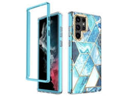 Capa Para Samsung Galaxy S22 Ultra Protetor De Tela Integrado Antishock Tpu Pc Corpo Completo Leve