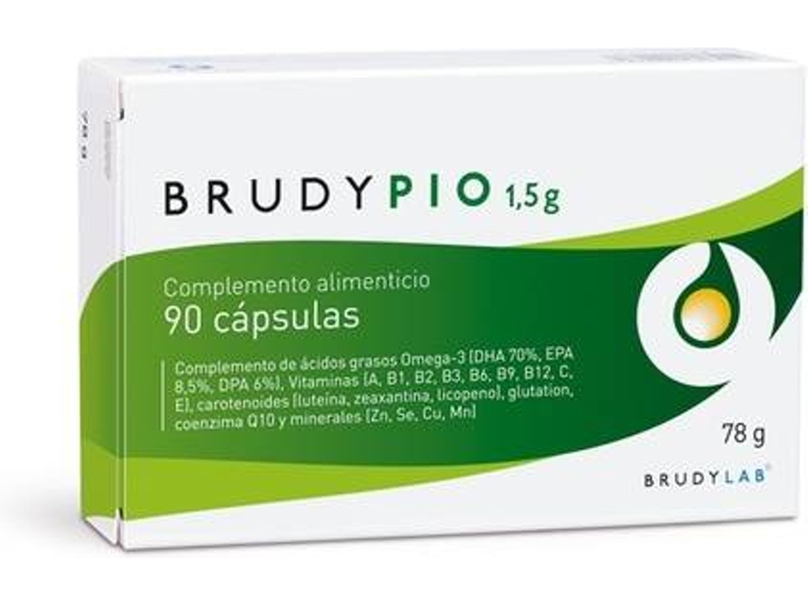 Complemento Alimentar BRUDY LAB Brudy Pio . (90 cápsulas)