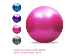2026rebe-pelota De Yoga Anti-explosión Gruesa Con Bomba De Aire 45-75cm Para Pilates Equilibrio Fitness