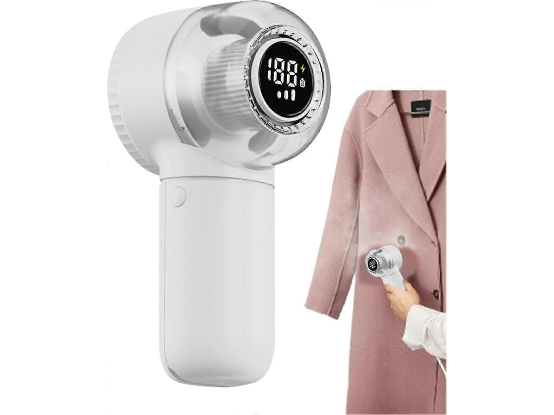 Quitapelusas portátil para ropa, con batería de 1200 mAh y pantalla LED, ideal para suéteres, ropa y muebles. Rosewell