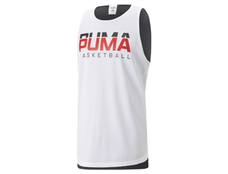 Camiseta sin Mangas de Hombre para Fútbol PUMA Give Go Blanco (L)