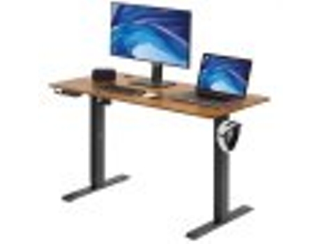 VEVOR Mesa de pie ajustable en altura 55.1 X 27.6 pulgadas