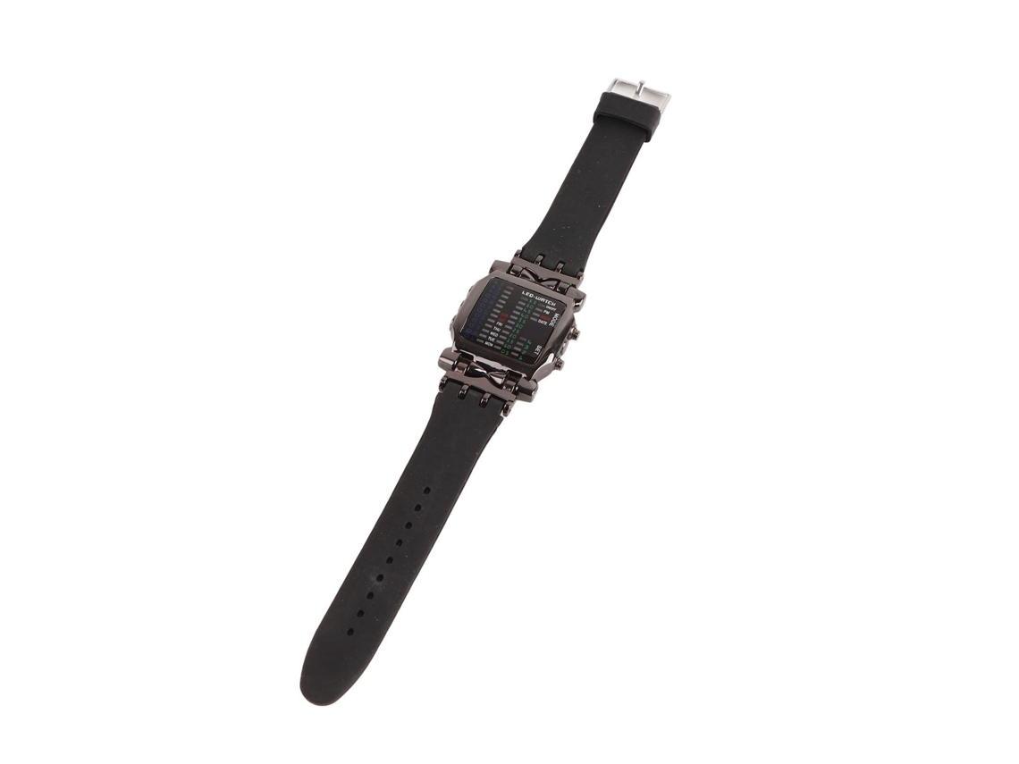 Reloj Electrónico Binario Led Para Hombre Y Niño