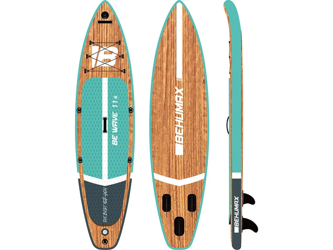 Tabla de Paddle Surf BEHUMAX Be Wave 11.6  Marrón (350x84x15 cm)