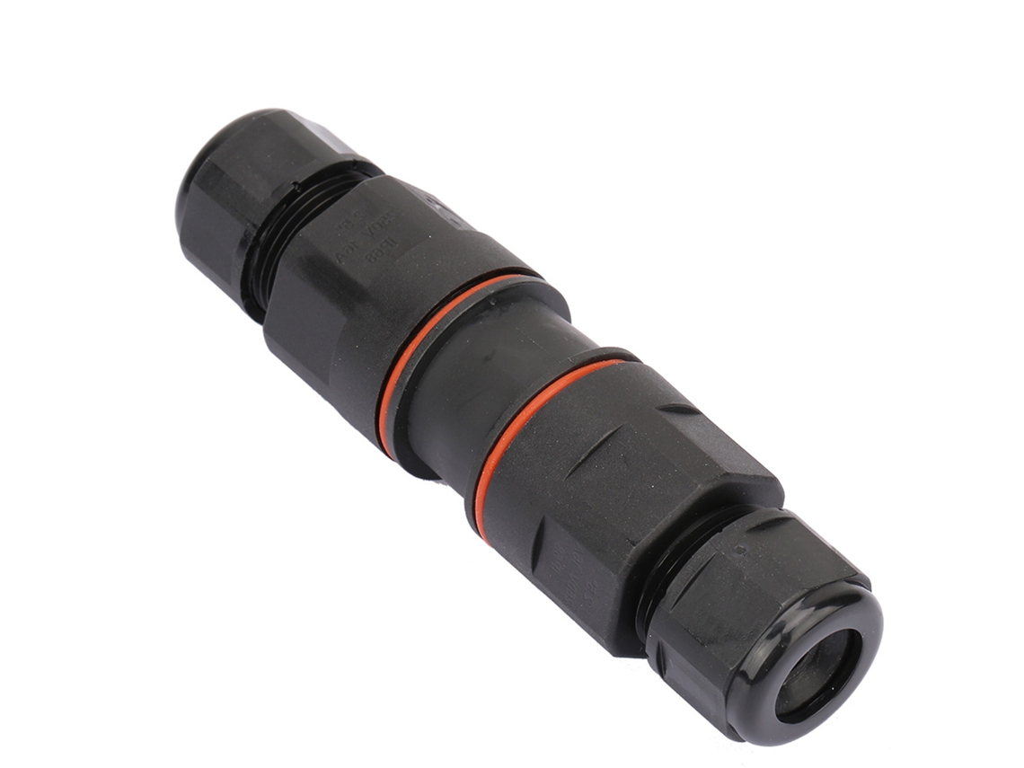 Omni-conector Impermeable Ip68 3pin Adaptador De Cable Recto Para Equipo Exterior Luz