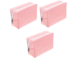 Juego De 3 Neceseres Miniatura Para Cosméticos: Práctico Almacenamiento Para Joyas Y Accesorios De Maquillaje.