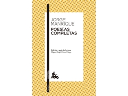Libro Poesias Completas de Jorge Manrique (Español)