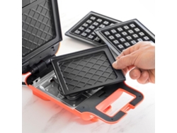 Gofrera y Sandwichera 2 en 1 con Wafflicher Recetas Innovagoods