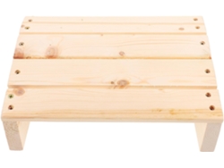 Reposapiés Y Mayor Comodidad Para Las Piernas Con Soporte Inclinado Ergonómico Para Escritorio De Madera
