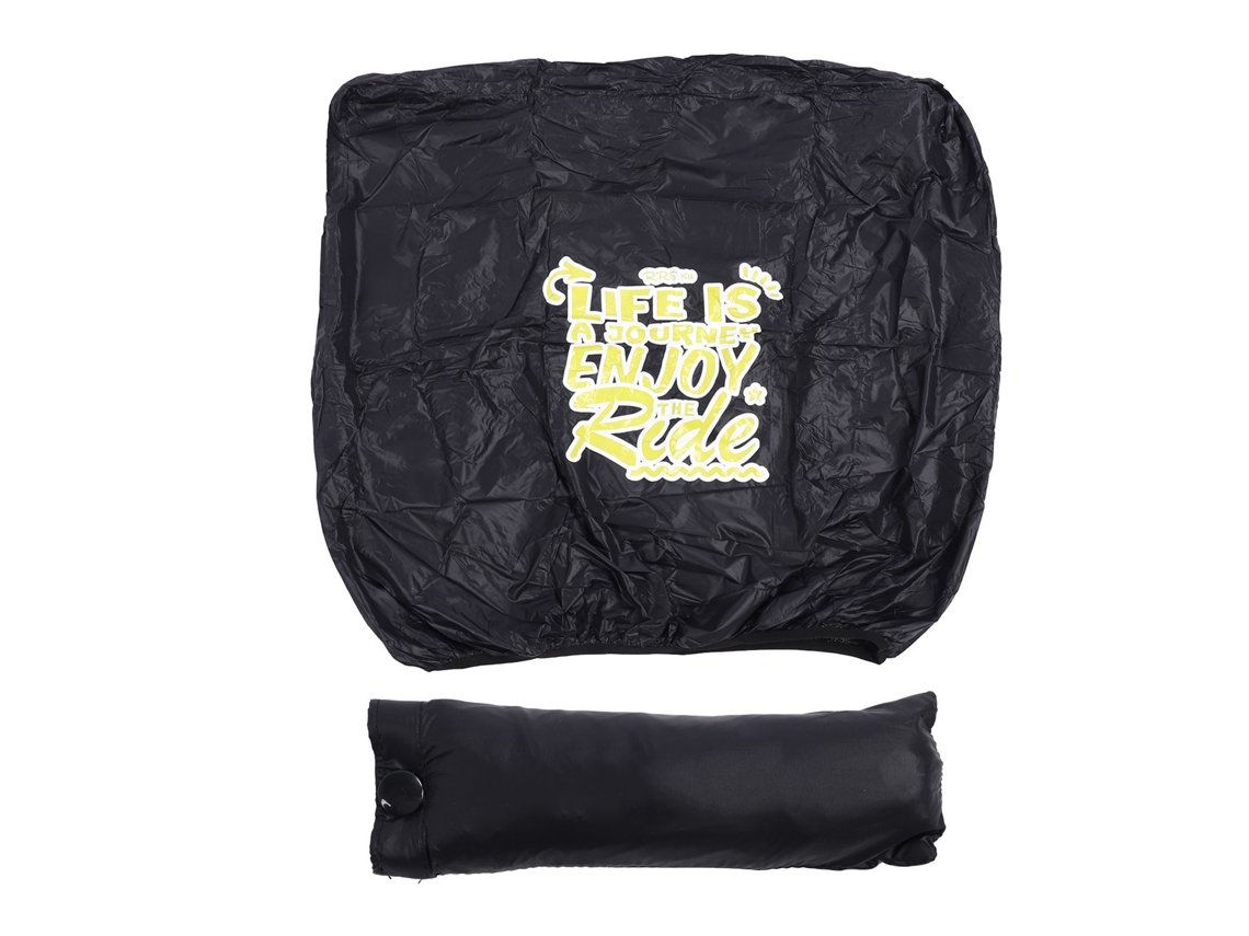 Capa De Poliuretano Para Bicicleta Plegável 14-16 Polegadas Resistente À Água Leve Preta