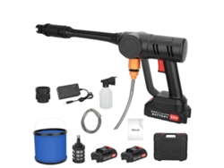 Hidrolimpiadora Flasidu, 50 bar/725 psi, 300 W, 2 baterías de 24 V y 1500 mAh