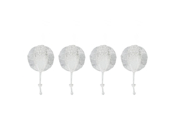 4pcs 9cm 14g Soft Swimbait Sinking Bait Lure Artificial Pesca Tackle Gear Blanco