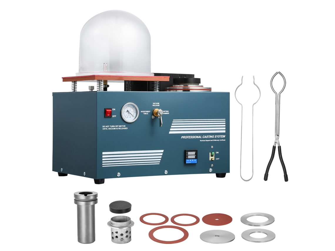 Máquina de fundición al vacío Succebuy con horno de fusión para joyería