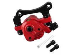 Pinza Freno Disco Derecho Patinete Eléctrico Aluminio Rojo