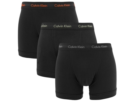 Bóxer de Hombre CALVIN KLEIN Katoenelastaan Negro (S)