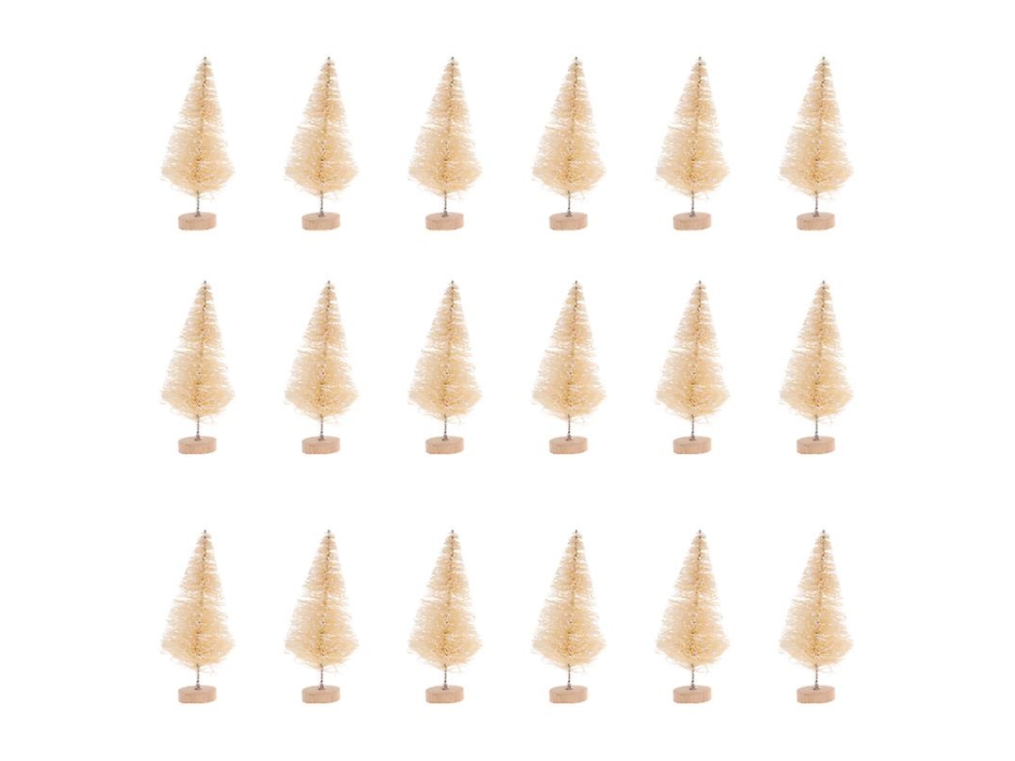 18 piezas árbol de Navidad pequeño ALLINLESS