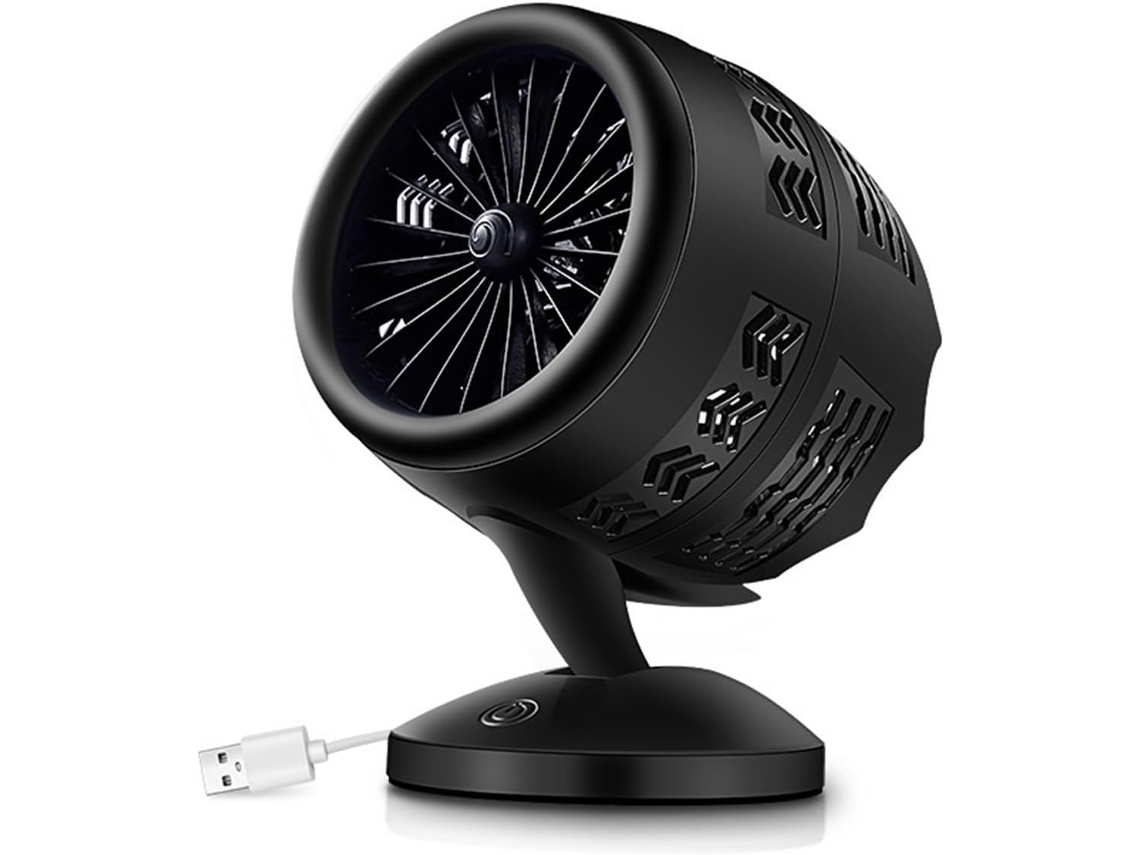 Ventilador De Escritorio Usb Aire Acondicionado Eléctrico Portátil Para Ventilador Giratorio Más Fresco