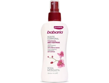 Babaria Aceite Rosa Mosqueta Corporal Anti-estrías 300ml