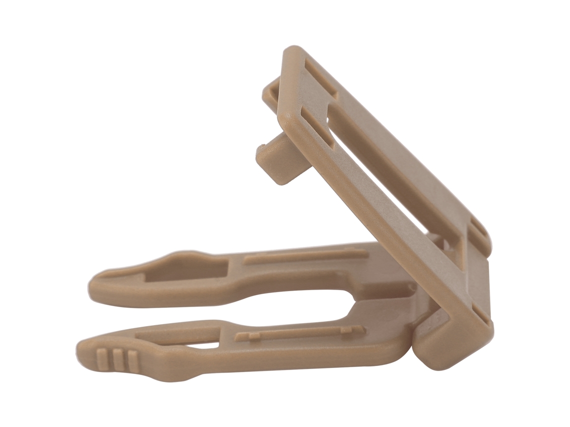 10 hebillas MOLLE de bronce para mochilas