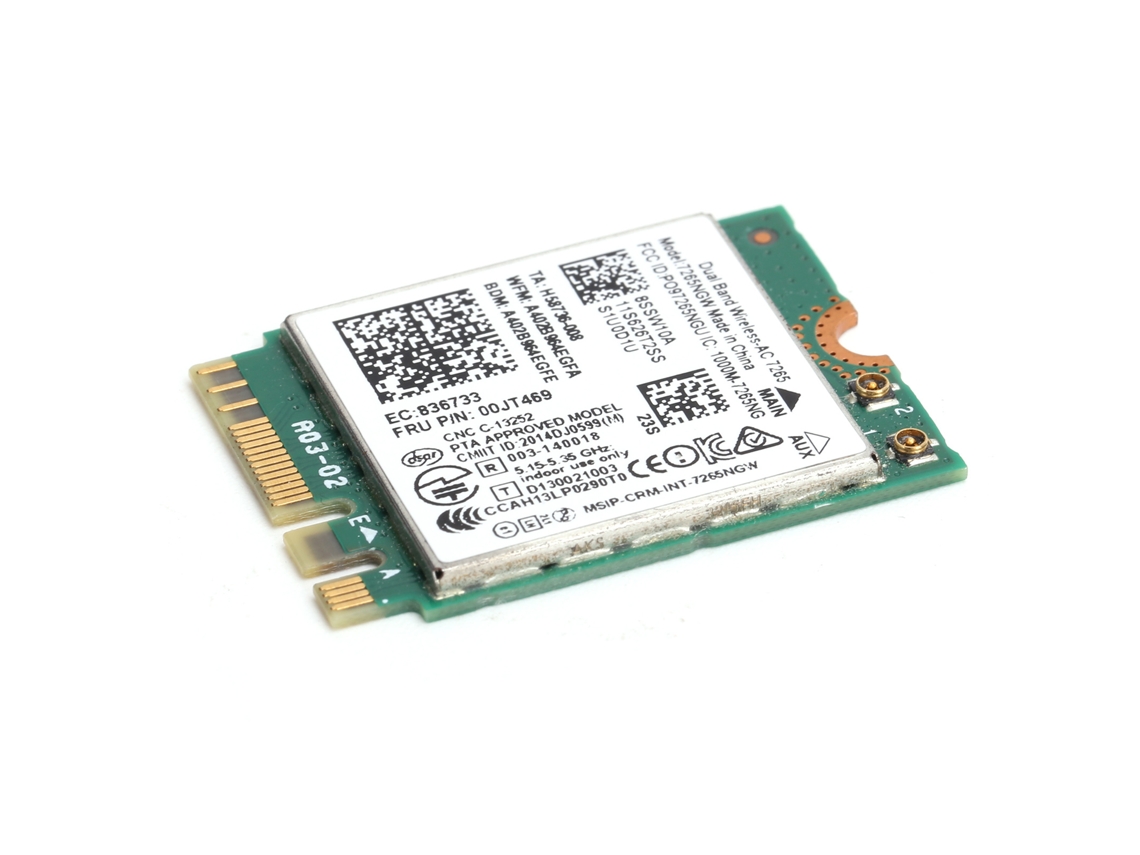 Tarjeta De Red Inalámbrica Módulo De Wifi Bluetooth Dualband Para Lenovo Thinkpad X250 T450 T550