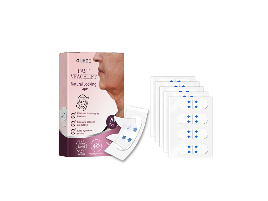 Parche reafirmante facial