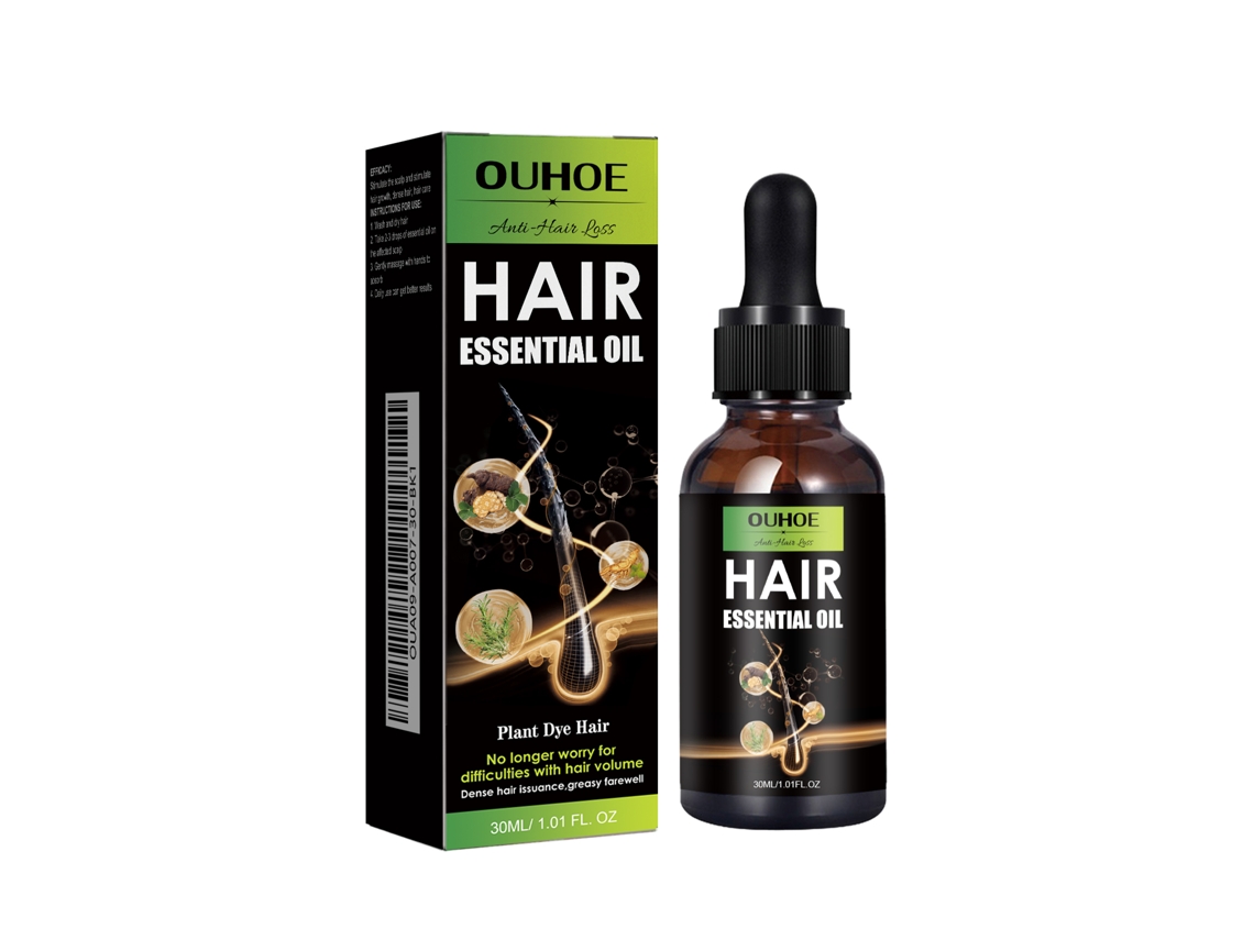 Aceite fortalecedor de raíces para el cuidado del cabello