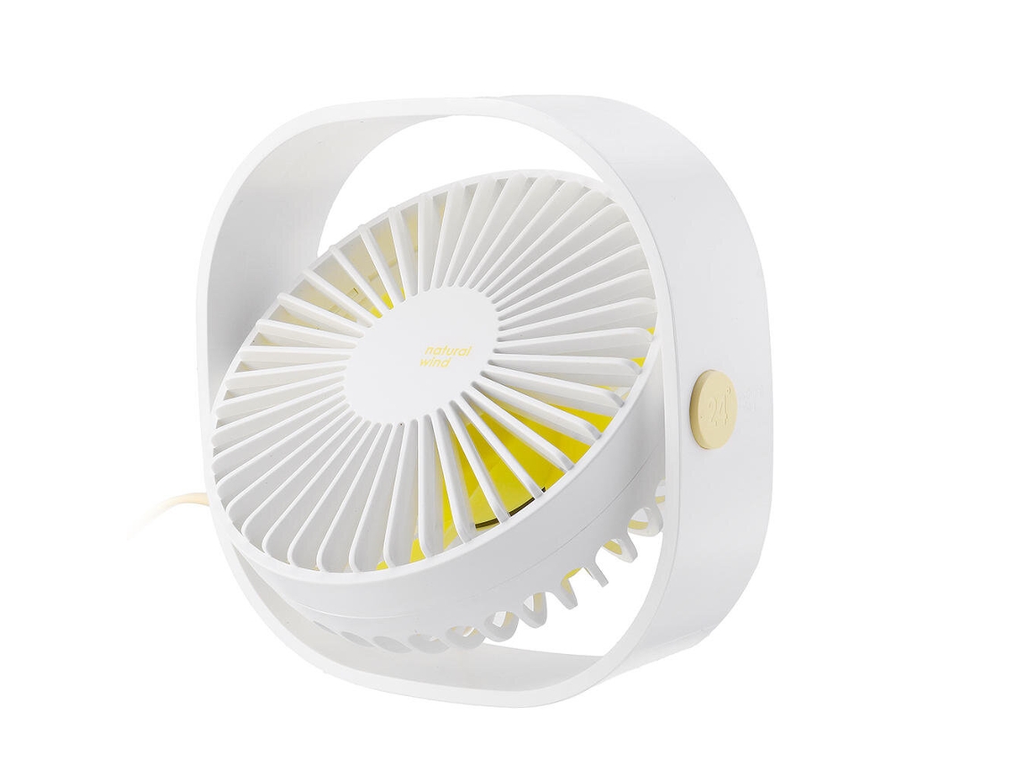 Ventilador Portátil XGF DC 5V Branco
