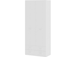 Armario MUEBLAM Nieve Nieve Melamina (99x232x50 cm)