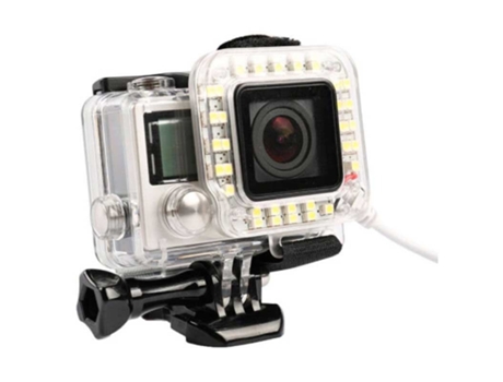 Lente Con Luz Gopro Hero 3 / Gopro Hero 4