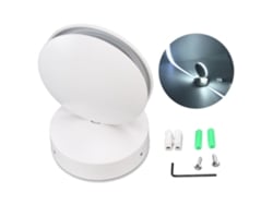 Aplique De Pared Led 360 Grados, 10 W, Luz Blanca Suave Y Brillante, Carcasa Aluminio, Resistente Al