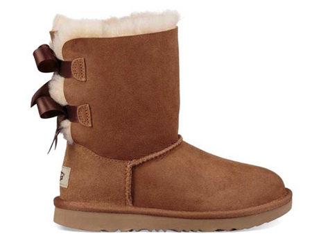 Botas UGG Boots Toddler Bailey Bow Ii Niño (22 - Marrón)