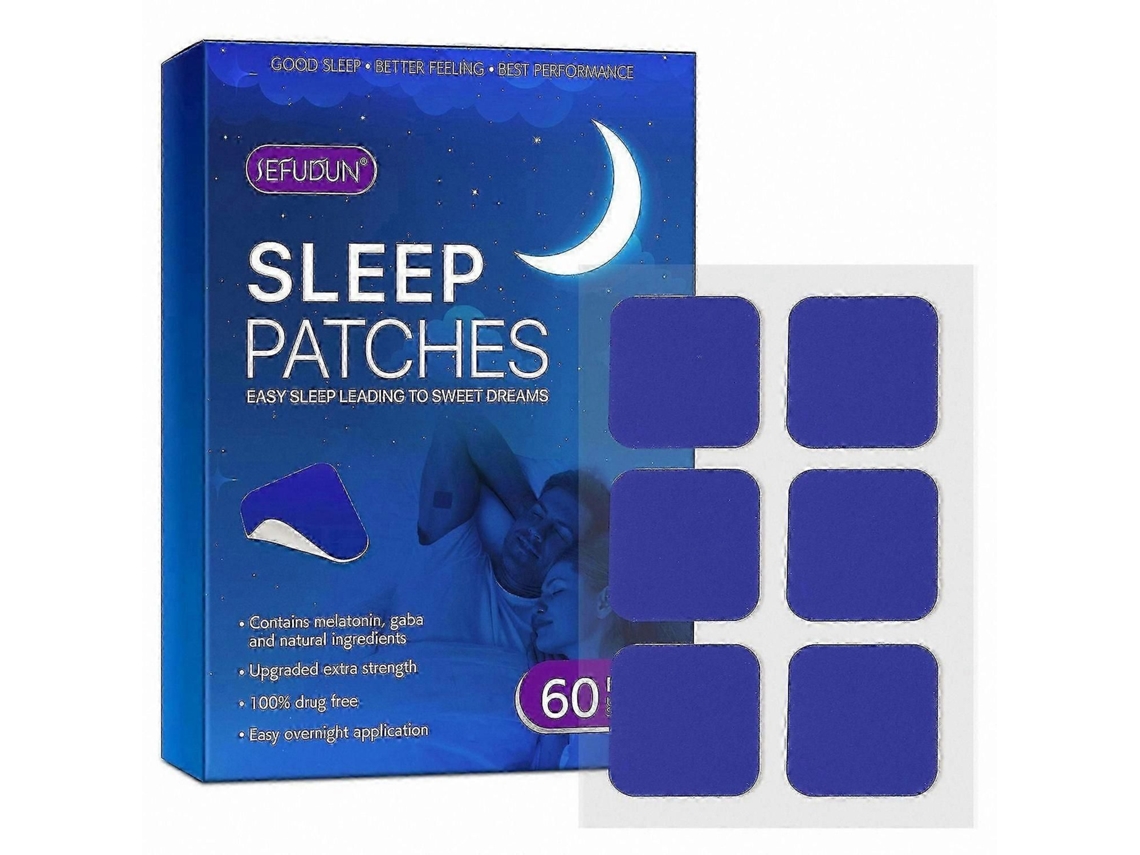 60 parches naturales para un sueño reparador, solución unisex para favorecer un sueño profundo. TAISHENGDA