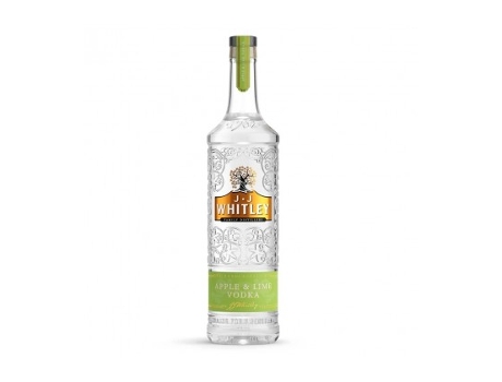 JJ Whitley Apple & Lime Vodka 70cl. CENTRAL HISUMER