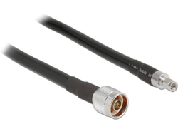 Cable de Antena DELOCK (Coaxial - 5 m - Negro)