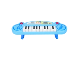 Ats-juguete Piano Electrónico Bebé Niños Educativo Temprano Juguete Musical Infancia Regalo Niña Azul