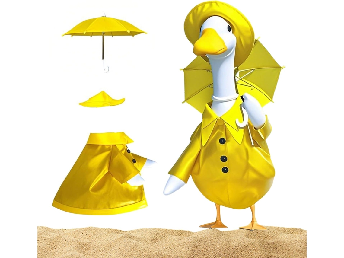 Accesorios De Pato Para Exteriores: Ropa Festiva De Pato, Disfraz De Cosplay A La Intemperie Linda Decoración Navideña