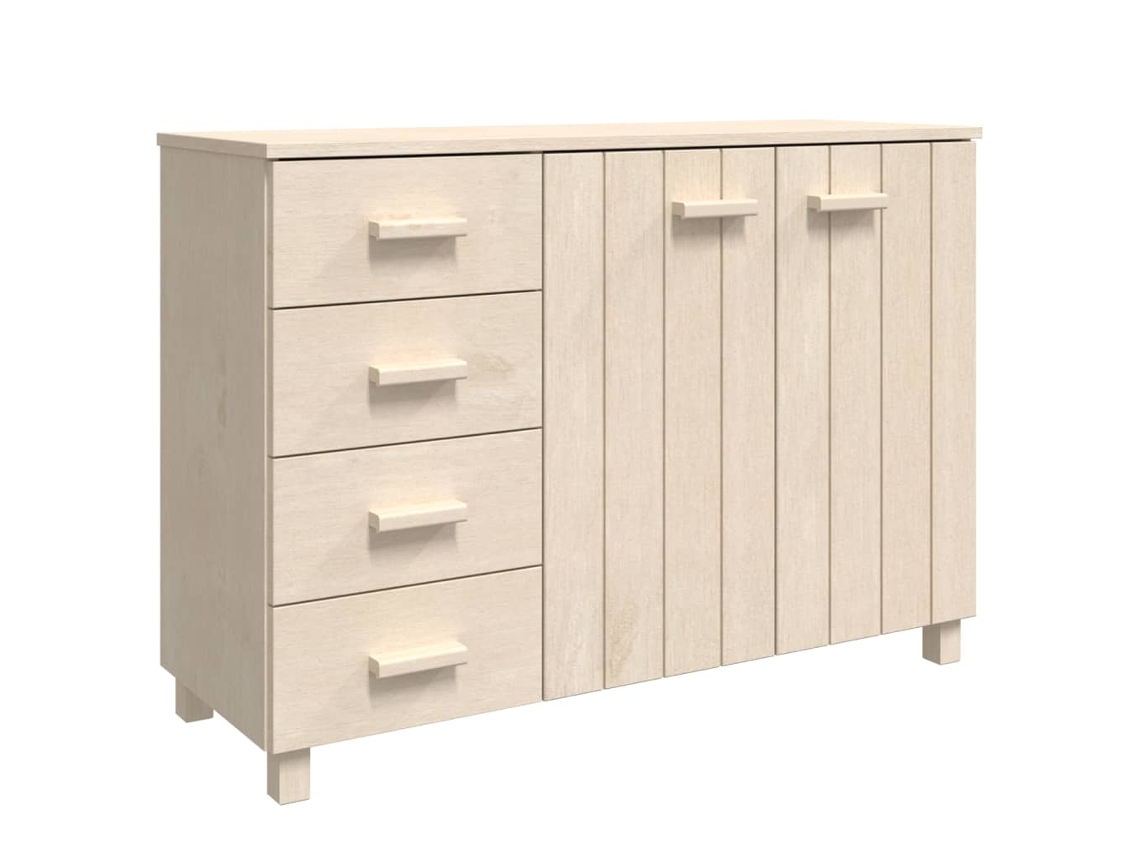 Aparador VIDAXL Marrón Madera (113x40x80 cm)